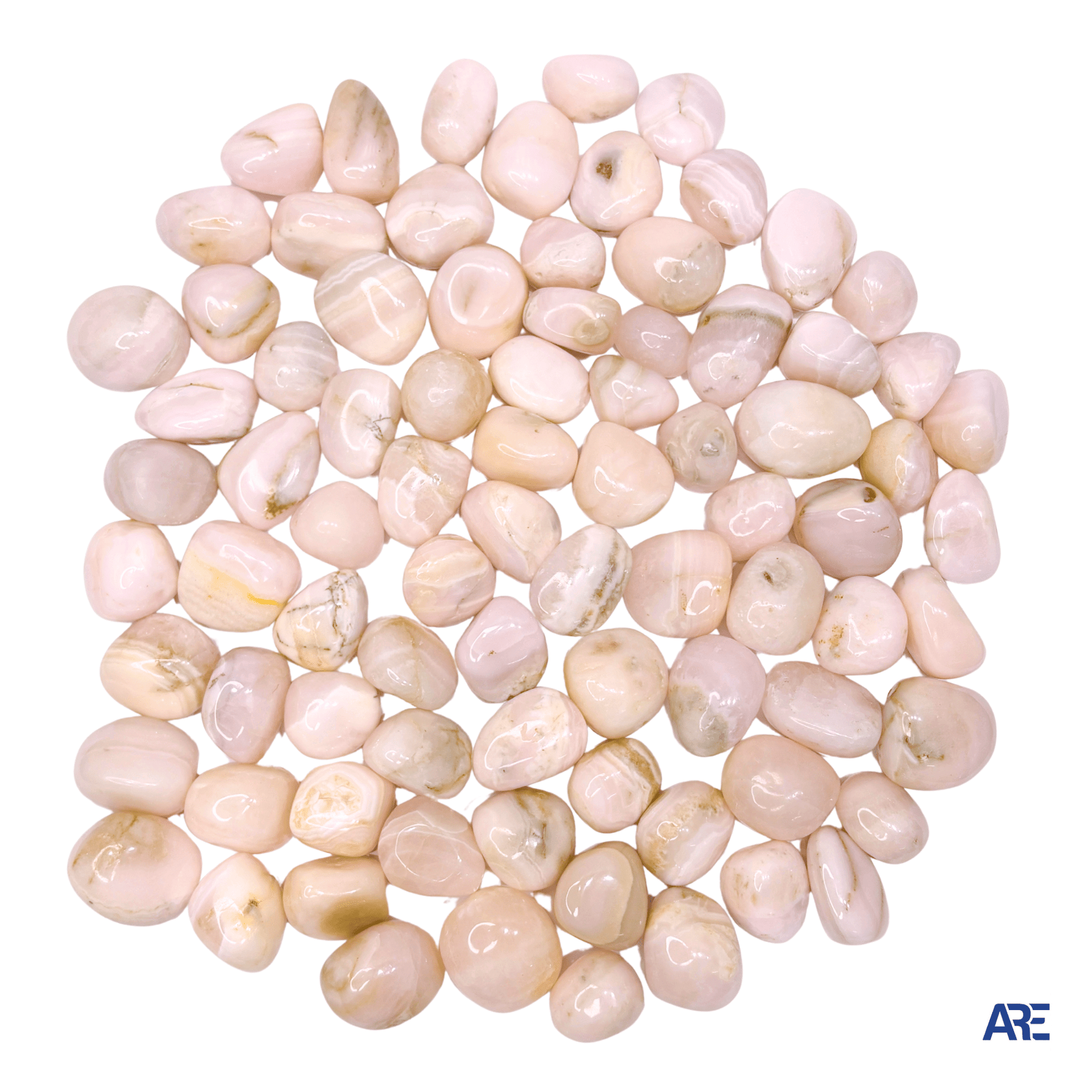 Mangano Calcite Tumbled Stone - AEORA ROCKS INDIA - Healing Crystals superstore