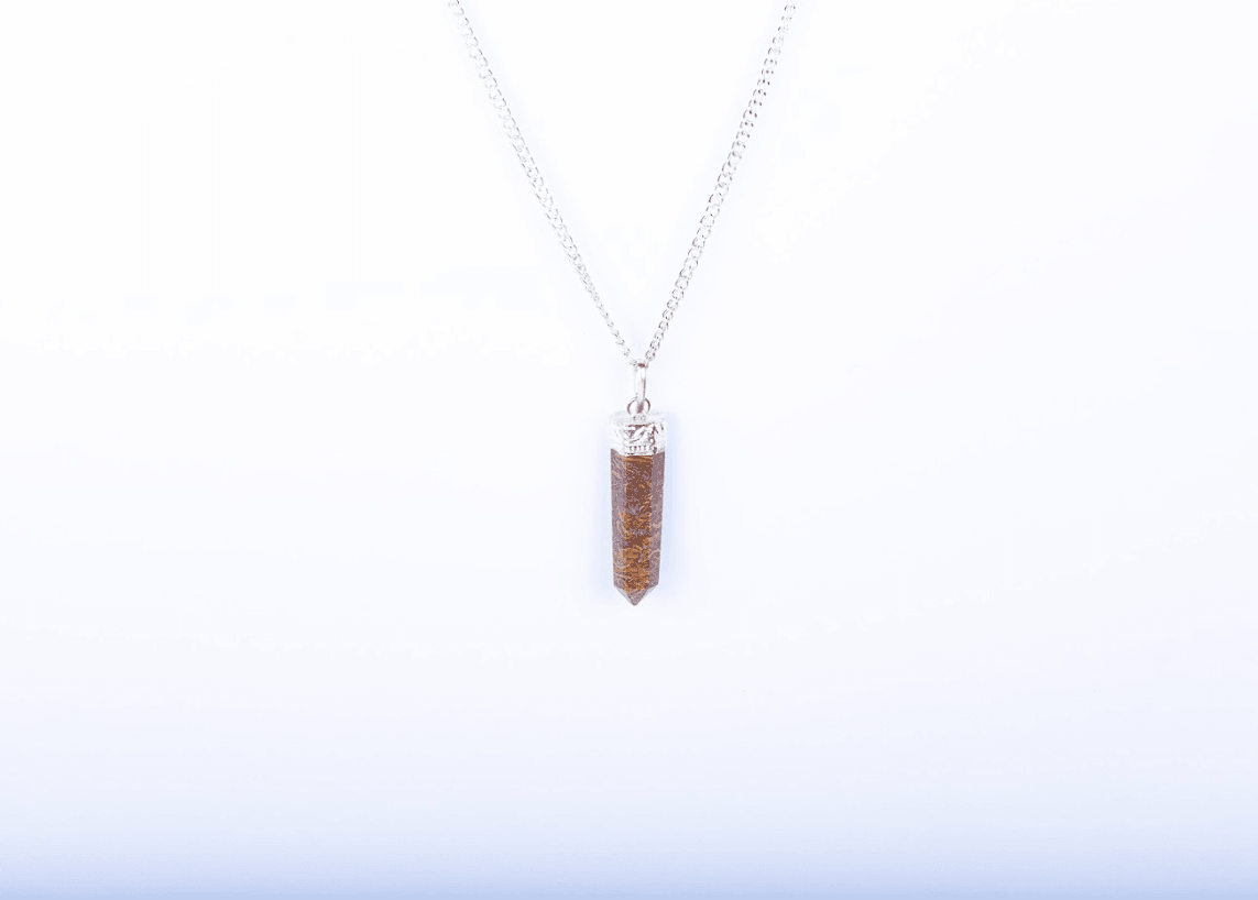 Mariyam Jasper Single Point Pendant - AEORA ROCKS INDIA - Healing Crystals superstore