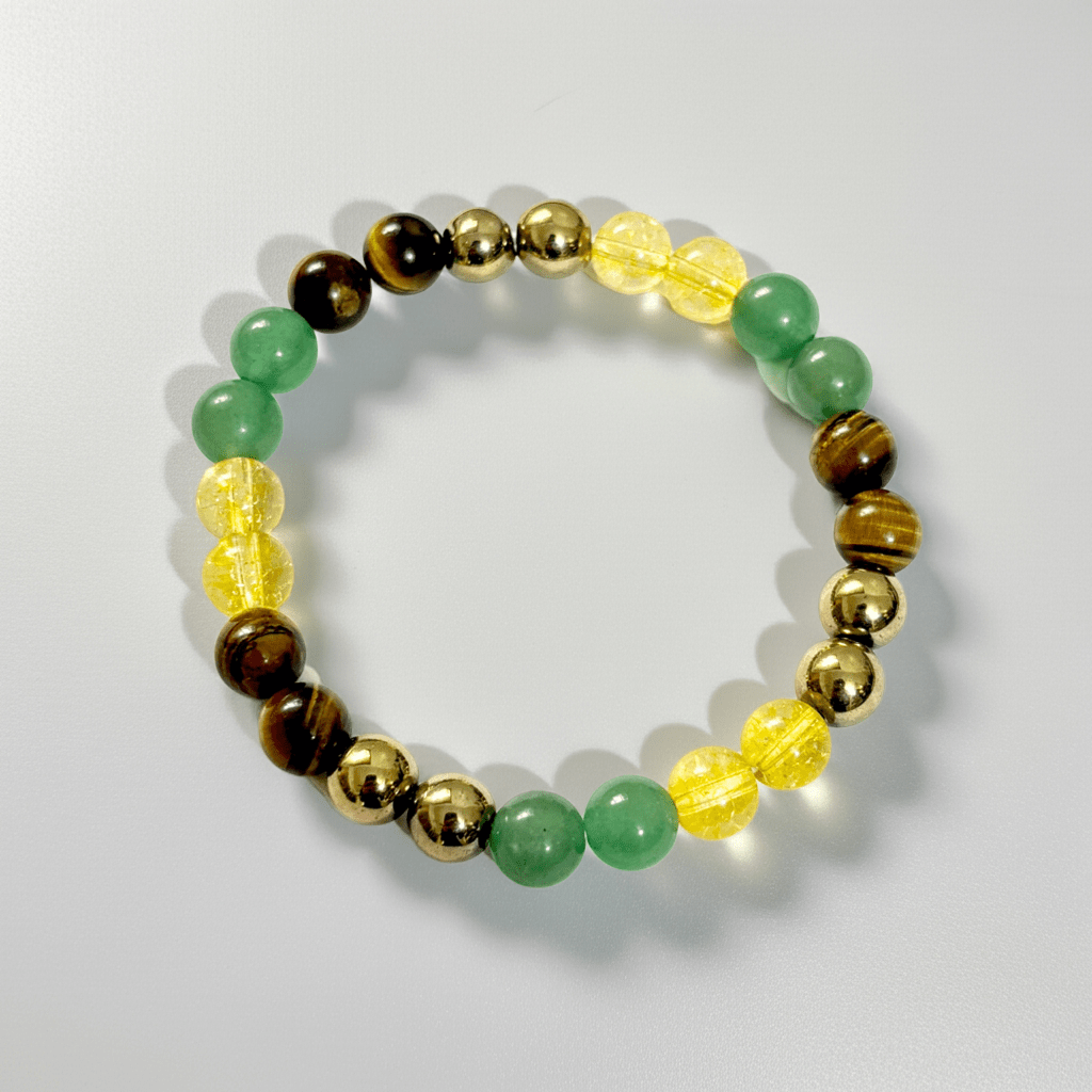 Money Magnet Bead Bracelet - AEORA ROCKS INDIA - Healing Crystals superstore