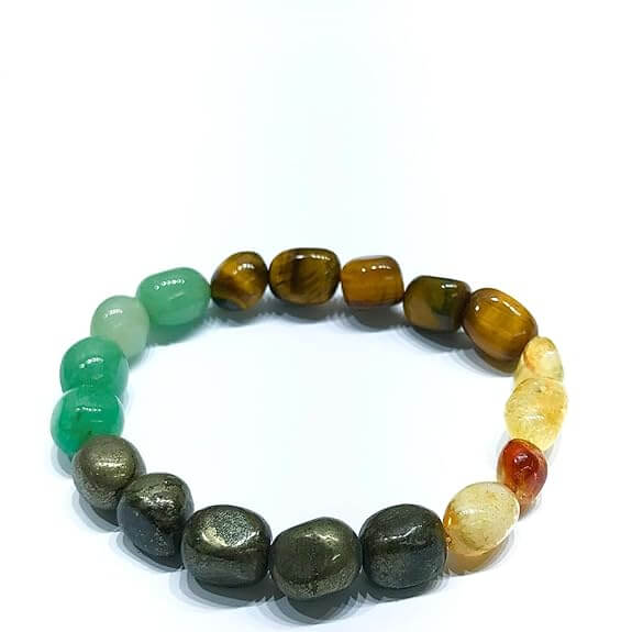 Money Magnet Tumbled Bracelet - AEORA ROCKS INDIA - Healing Crystals superstore