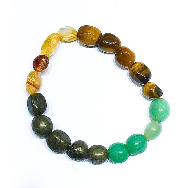 Money Magnet Tumbled Bracelet - AEORA ROCKS INDIA - Healing Crystals superstore