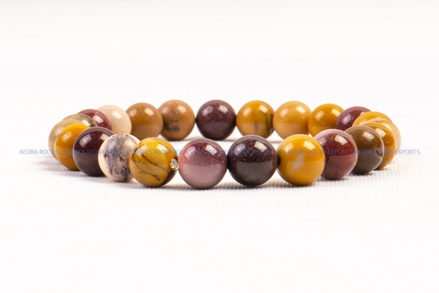 Mookaite Bead Bracelet in India - Aeora Rocks - AEORA ROCKS INDIA - Healing Crystals superstore