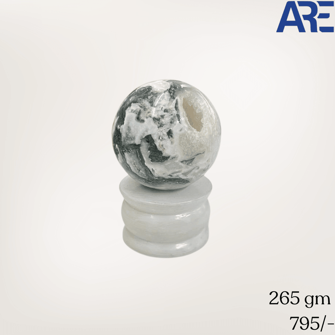 Moss Agate Sphere - AEORA ROCKS INDIA - Healing Crystals superstore