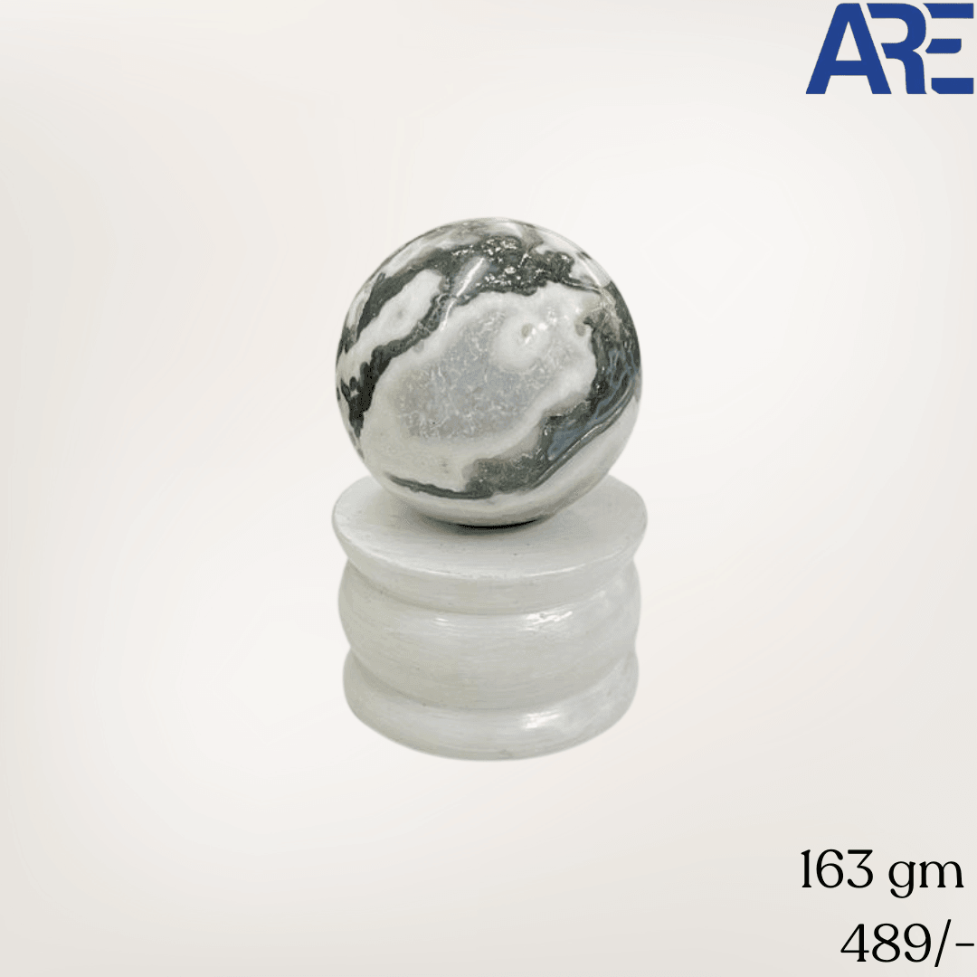 Moss Agate Sphere - AEORA ROCKS INDIA - Healing Crystals superstore