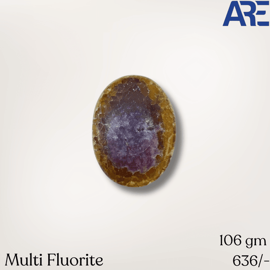 Multi Fluorite Palmstone - AEORA ROCKS INDIA - Healing Crystals superstore