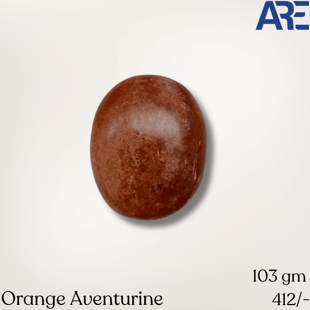 Orange Aventurine Palmstone in India - Aeora Rocks - AEORA ROCKS INDIA - Healing Crystals superstore