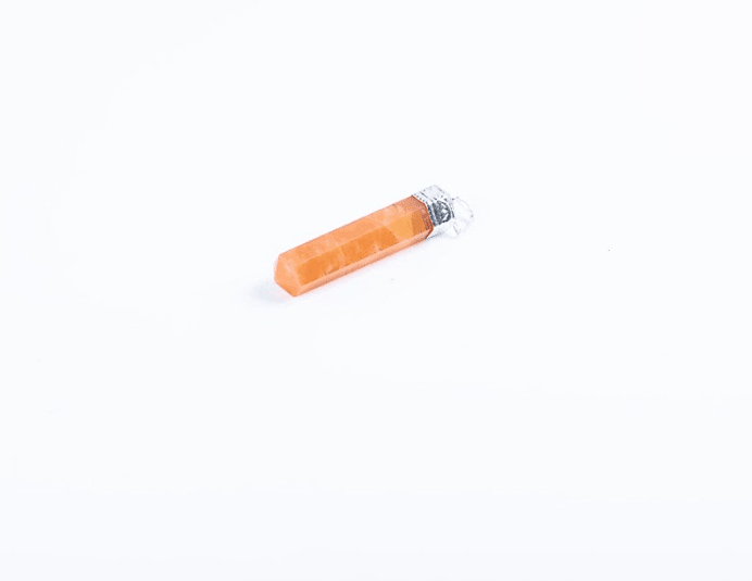 Orange Aventurine Single Point Pendant - AEORA ROCKS INDIA - Healing Crystals superstore
