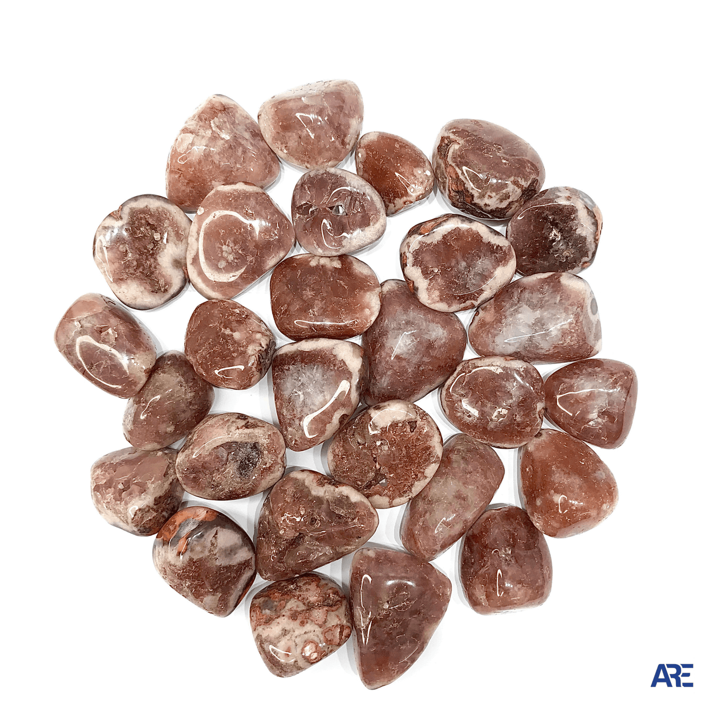 Pink Amethyst Tumbled Stone - AEORA ROCKS INDIA - Healing Crystals superstore