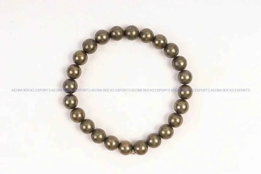 Pyrite Stone Healing Bracelet - 8MM