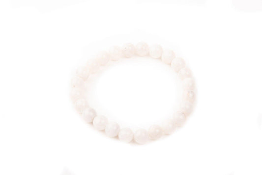 Rainbow Moonstone Bead Bracelet 8mm in India - Aeora Rocks - AEORA ROCKS INDIA - Healing Crystals superstore