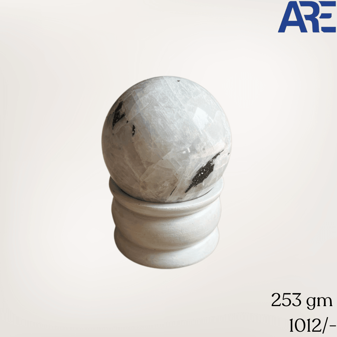 Rainbow Moonstone Sphere - AEORA ROCKS INDIA - Healing Crystals superstore