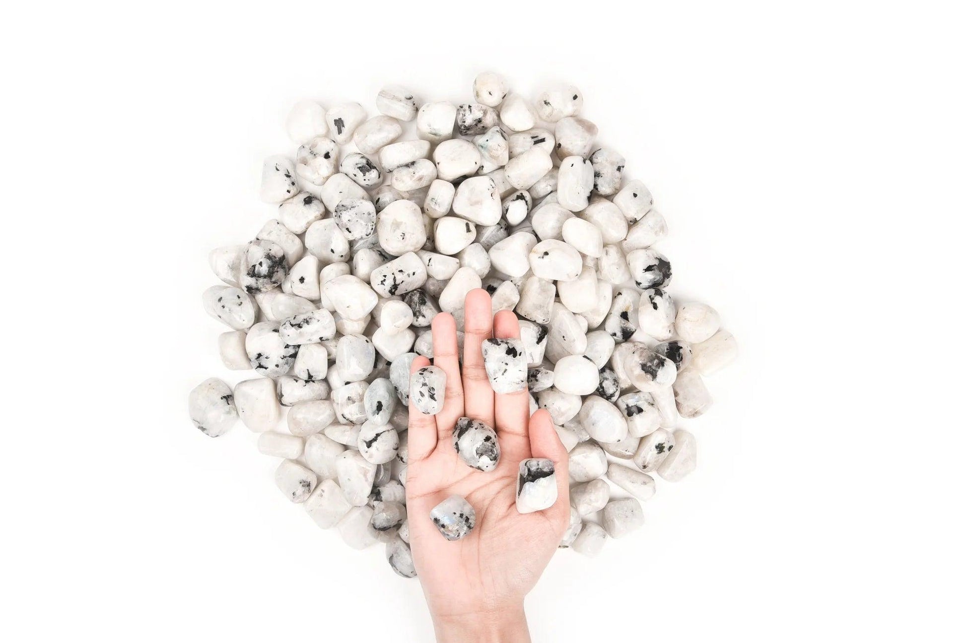 Rainbow Moonstone Tumbled Stone in India - Aeora Rocks - AEORA ROCKS INDIA - Healing Crystals superstore