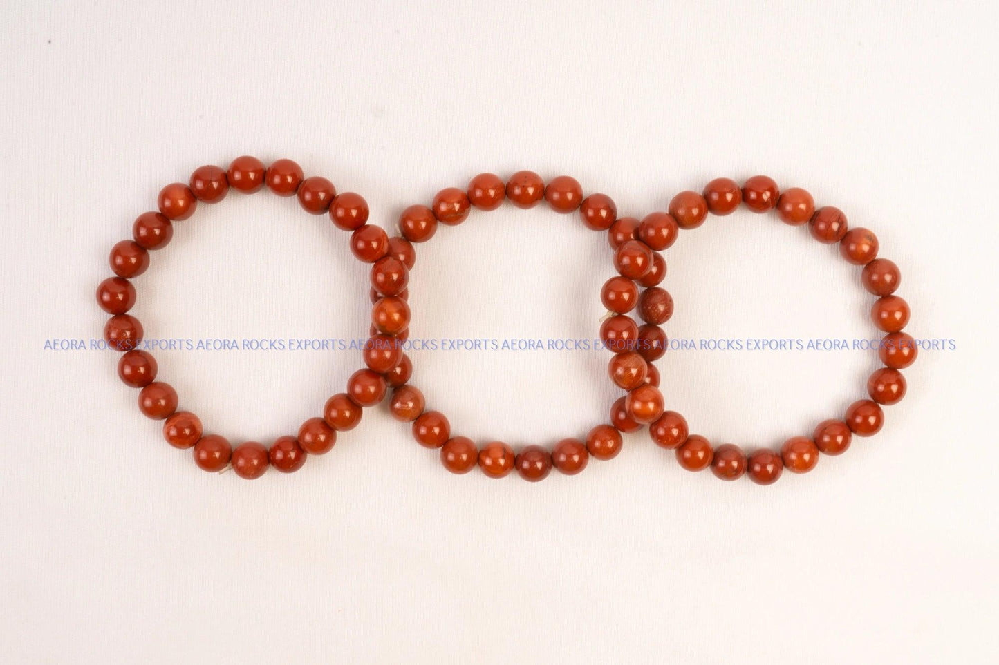 Red Jasper Bead Bracelet 8mm in India - Aeora Rocks - AEORA ROCKS INDIA - Healing Crystals superstore