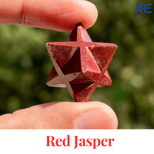 Red Jasper Merkaba - AEORA ROCKS INDIA - Healing Crystals superstore