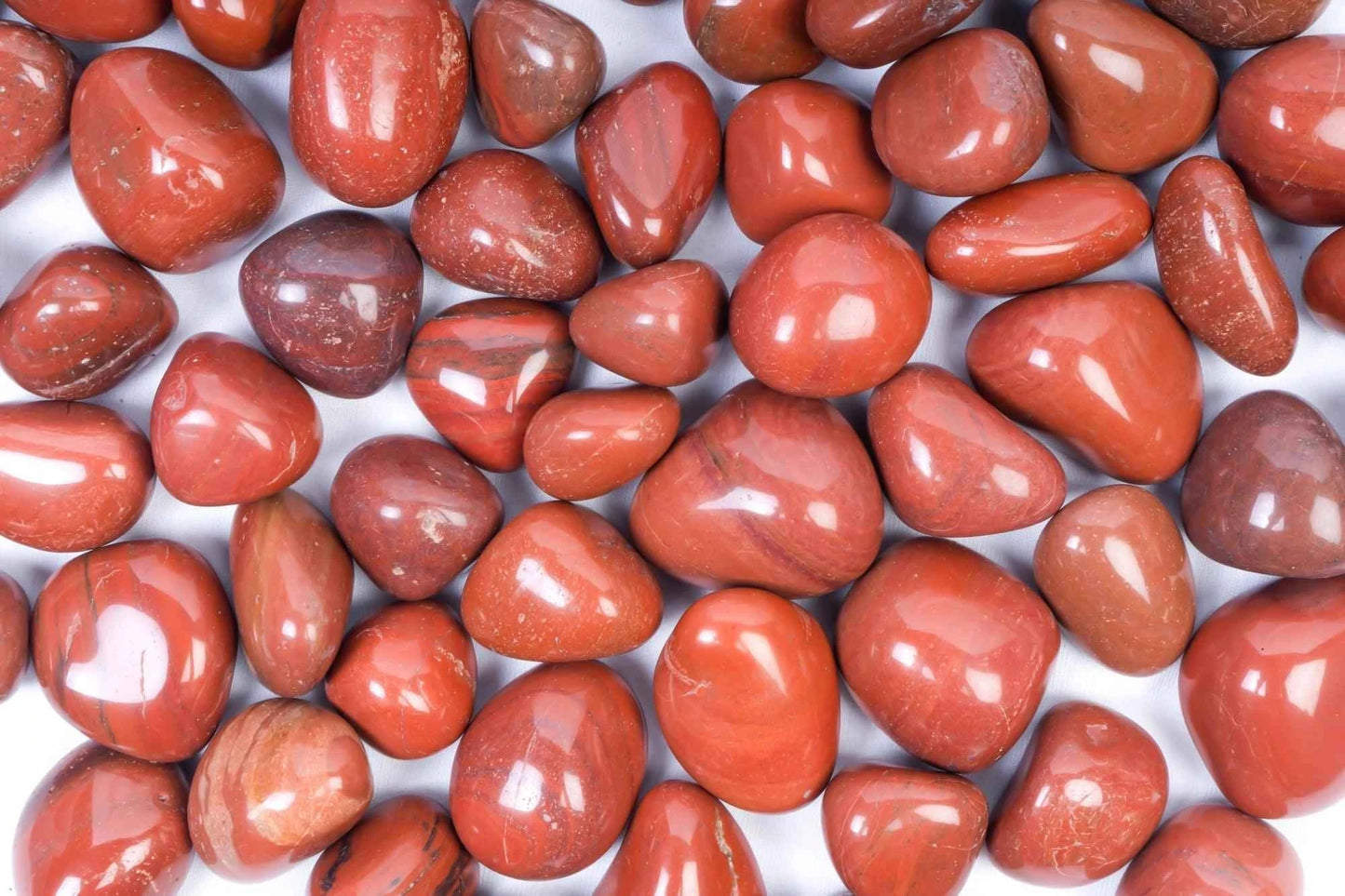 Red Jasper Tumbled Stone in India - Aeora Rocks
