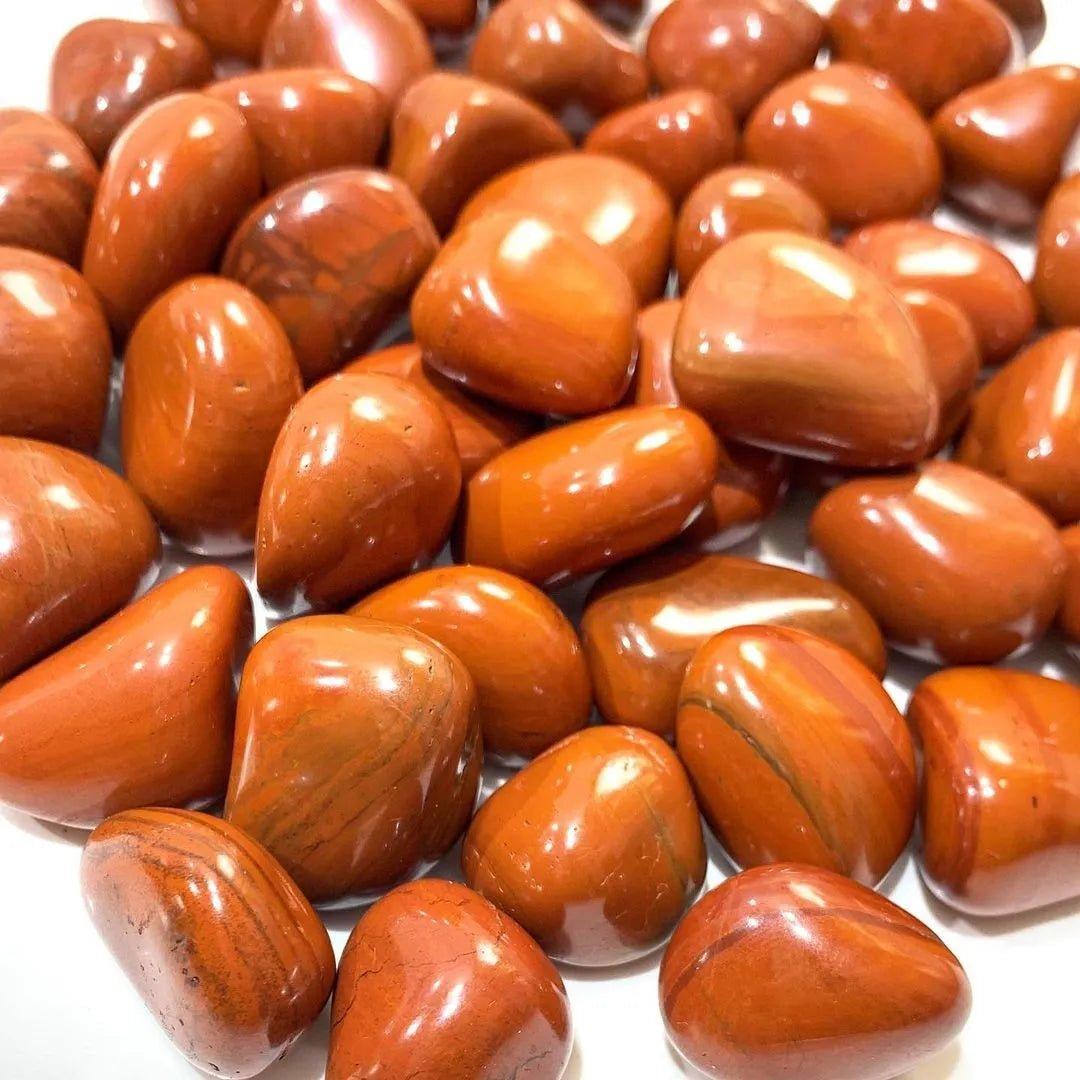 Red Jasper Tumbled Stone in India - Aeora Rocks - AEORA ROCKS INDIA - Healing Crystals superstore