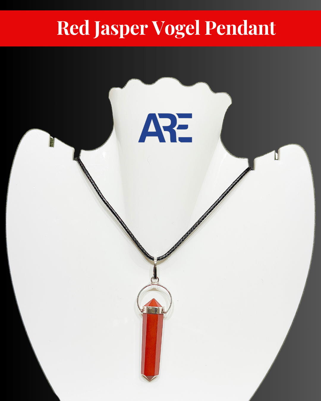 Red Jasper Vogel Pendant - AEORA ROCKS INDIA - Healing Crystals superstore