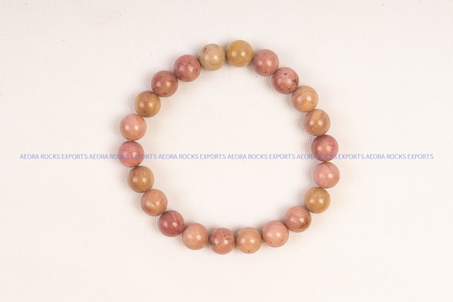 Rhodochrosite Bead Bracelet in India - Aeora Rocks - AEORA ROCKS INDIA - Healing Crystals superstore