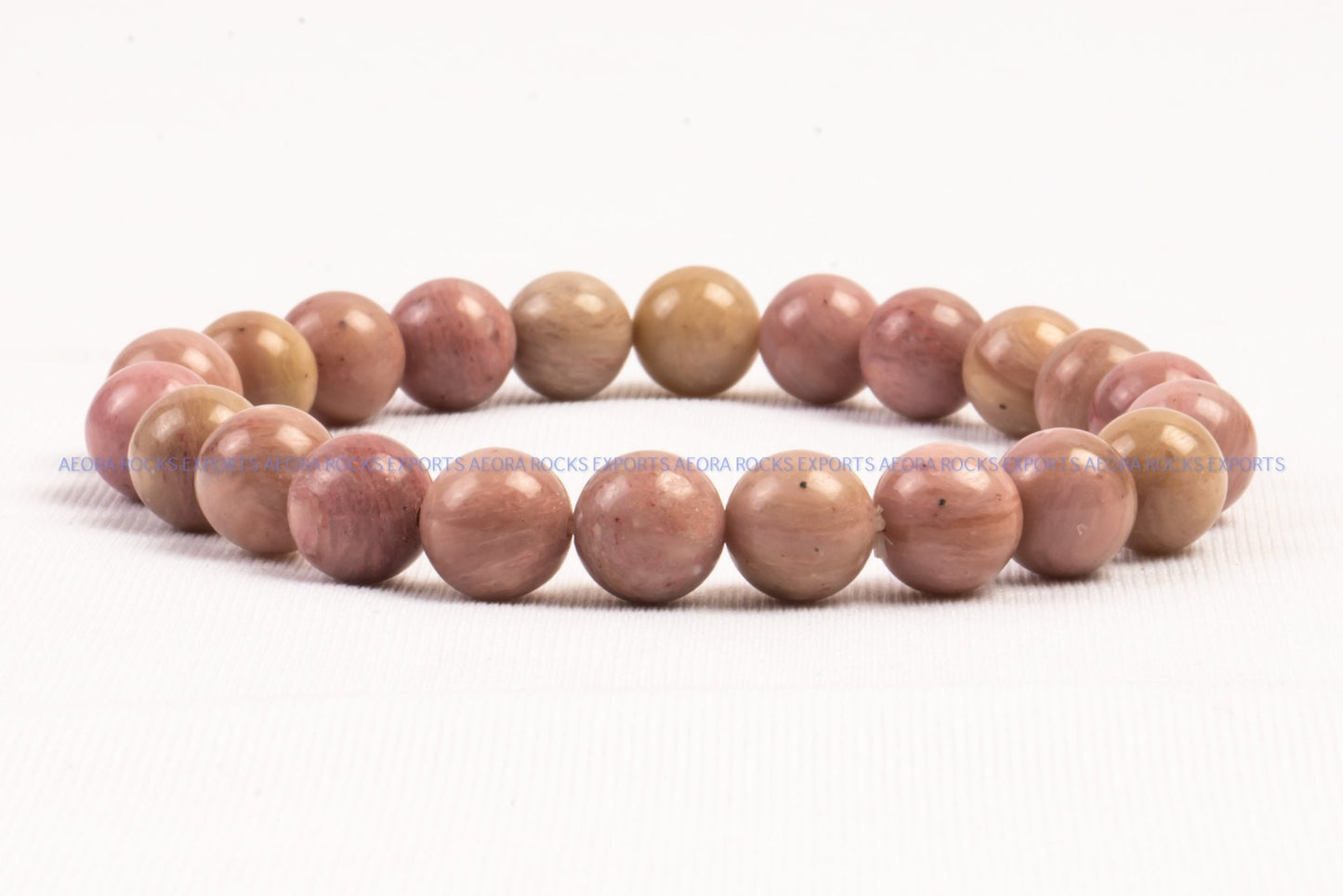 Rhodochrosite Bead Bracelet in India - Aeora Rocks - AEORA ROCKS INDIA - Healing Crystals superstore