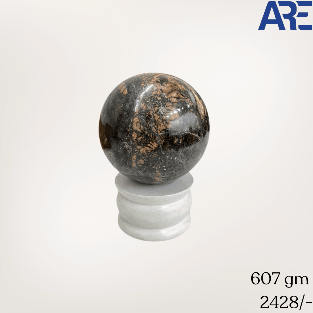 Rhodonite Sphere - AEORA ROCKS INDIA - Healing Crystals superstore