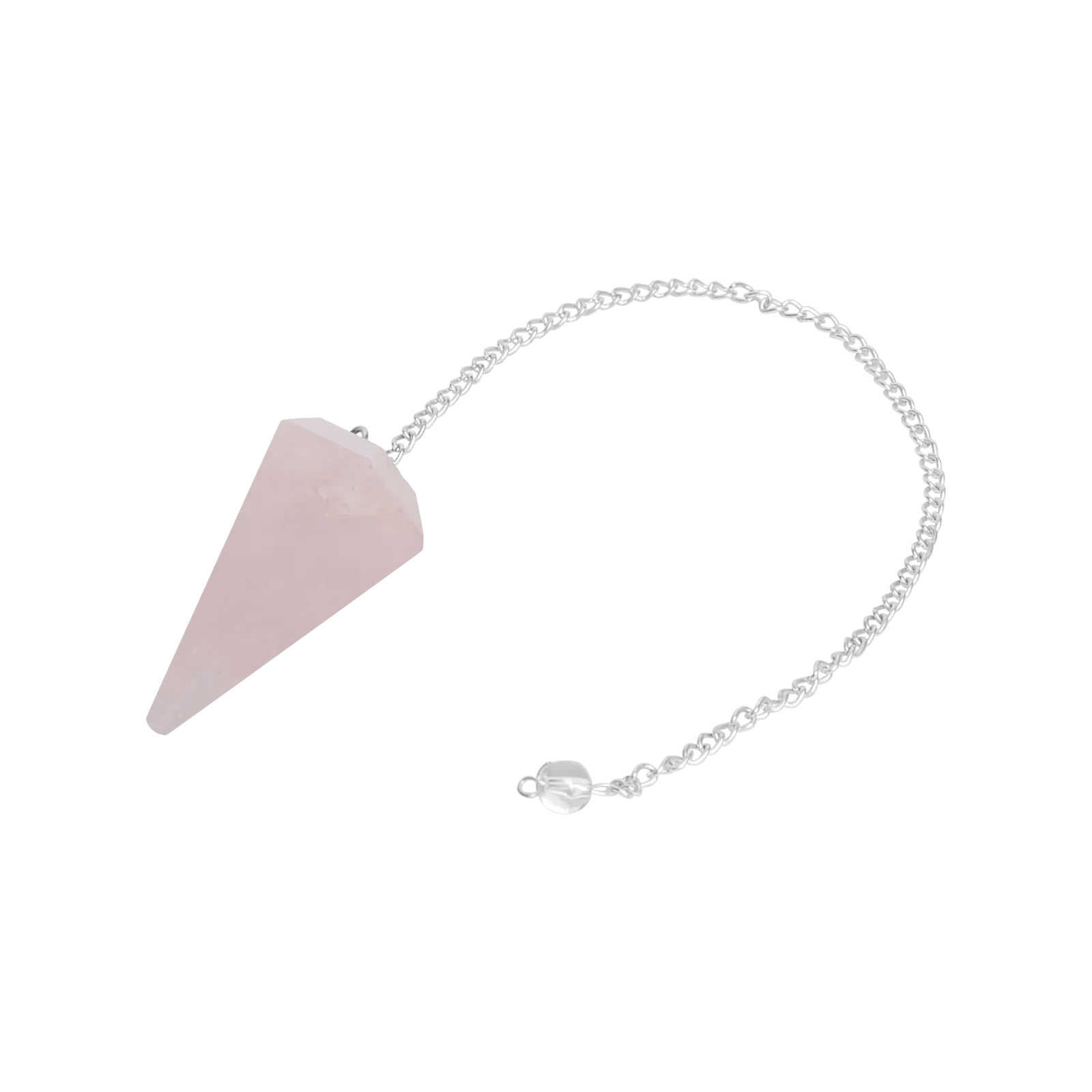 Rose Quartz Pendulum - AEORA ROCKS INDIA - Healing Crystals superstore