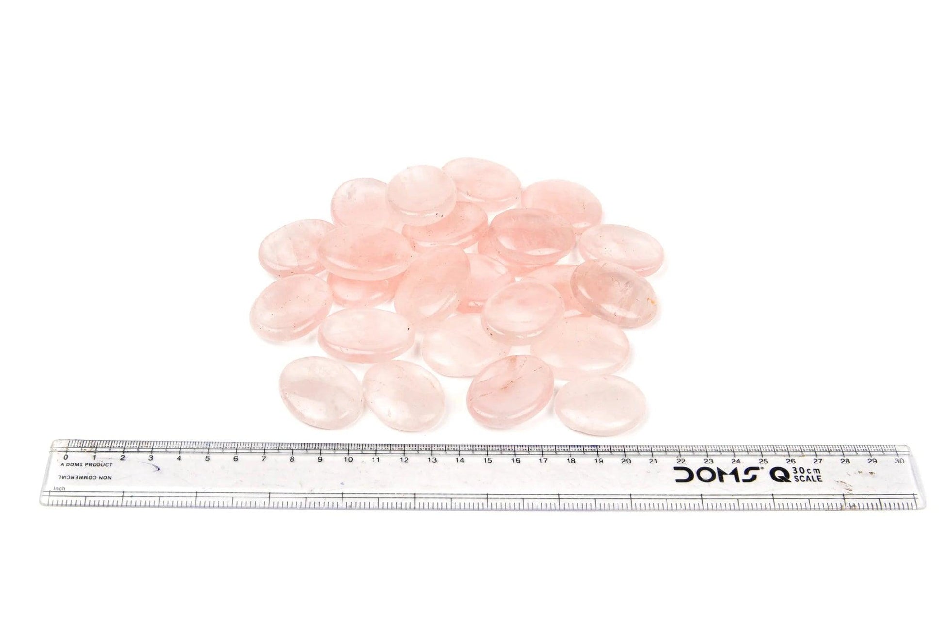 Rose Quartz Worry Stone - AEORA ROCKS INDIA - Healing Crystals superstore