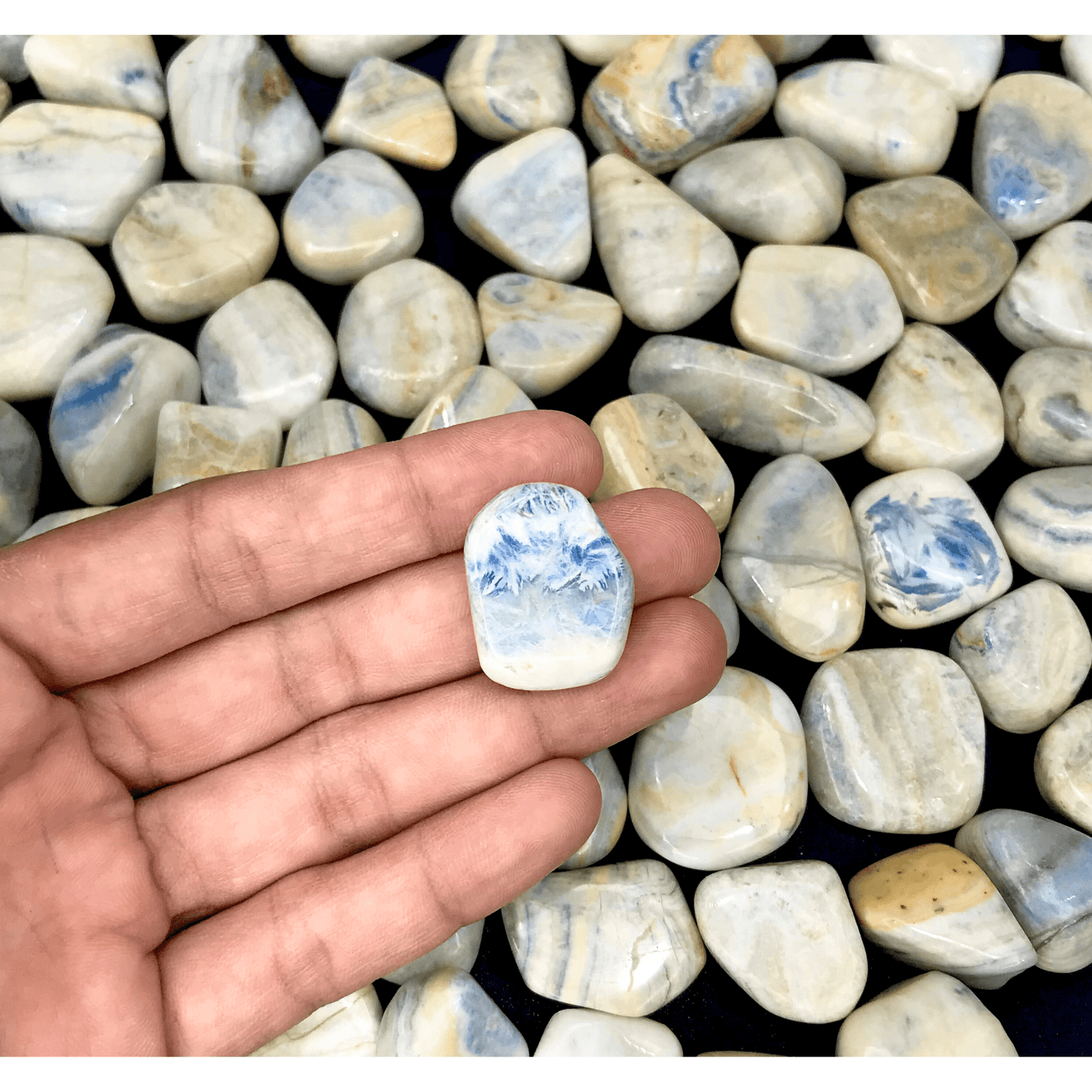 Scheelite Tumble Stone - AEORA ROCKS INDIA - Healing Crystals superstore