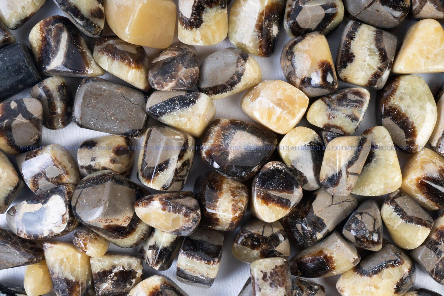 Septarian Tumbled Stone in India - Aeora Rocks - AEORA ROCKS INDIA - Healing Crystals superstore