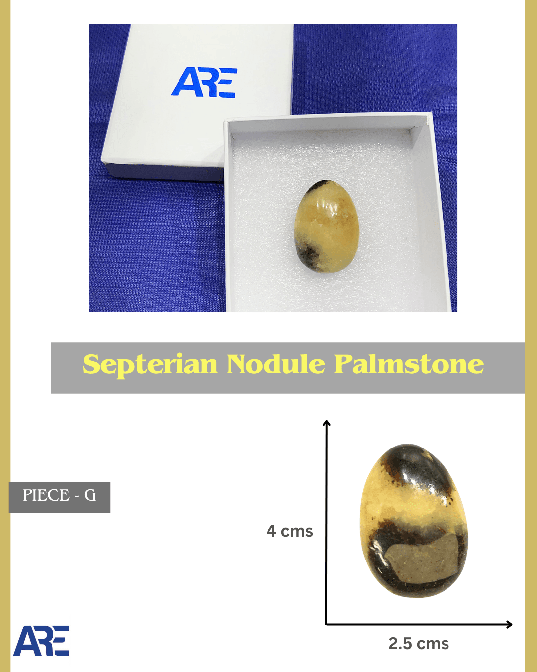 Septerian Nodule Palmstone in India - Aeora Rocks - AEORA ROCKS INDIA - Healing Crystals superstore