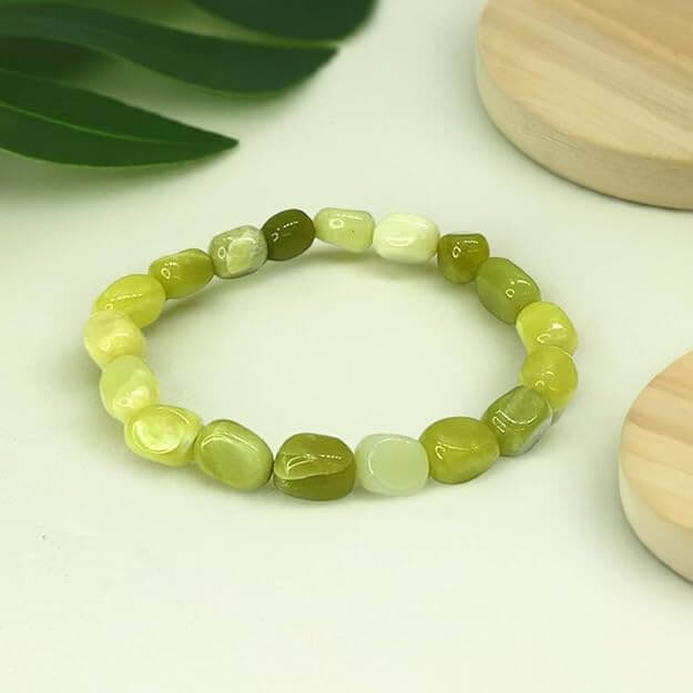 Serpentine Tumbled Bracelet - AEORA ROCKS INDIA - Healing Crystals superstore