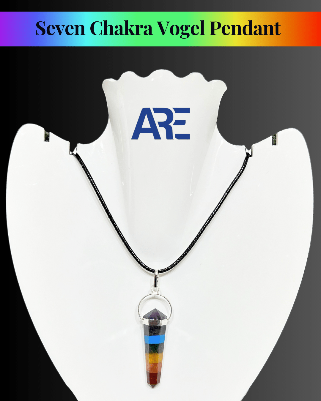Seven Chakra Vogel Pendant - AEORA ROCKS INDIA - Healing Crystals superstore