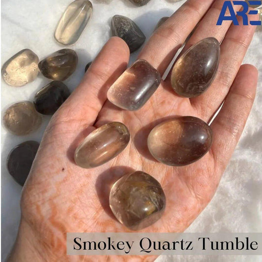 Smokey Quartz Tumble Stone in India - Aeora Rocks - AEORA ROCKS INDIA - Healing Crystals superstore