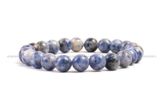 Sodalite Bead Bracelet In India - Aeora Rocks - AEORA ROCKS INDIA - Healing Crystals superstore