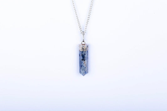 Sodalite Single Point Pendant - AEORA ROCKS INDIA - Healing Crystals superstore