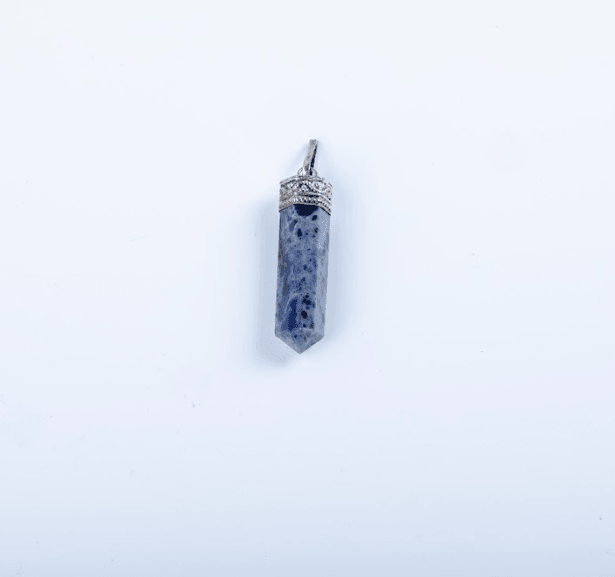 Sodalite Single Point Pendant - AEORA ROCKS INDIA - Healing Crystals superstore