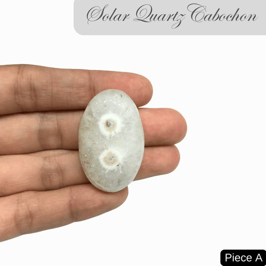 Solar Quartz Cabochons - AEORA ROCKS INDIA - Healing Crystals superstore