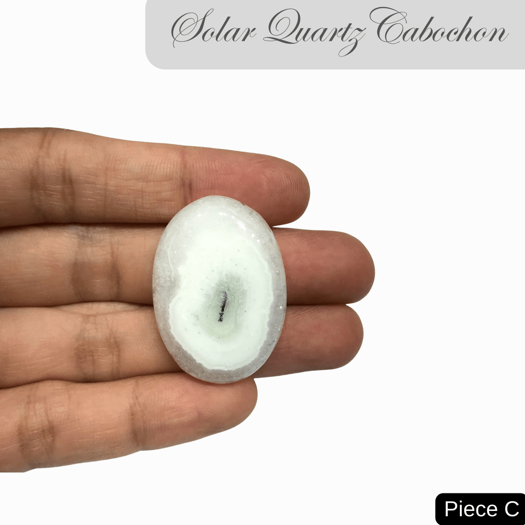 Solar Quartz Cabochons - AEORA ROCKS INDIA - Healing Crystals superstore