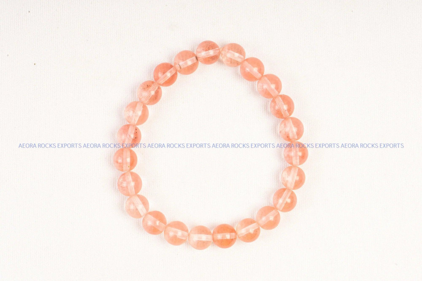 Strawberry Quartz Bead Bracelet in India - Aeora Rocks - AEORA ROCKS INDIA - Healing Crystals superstore