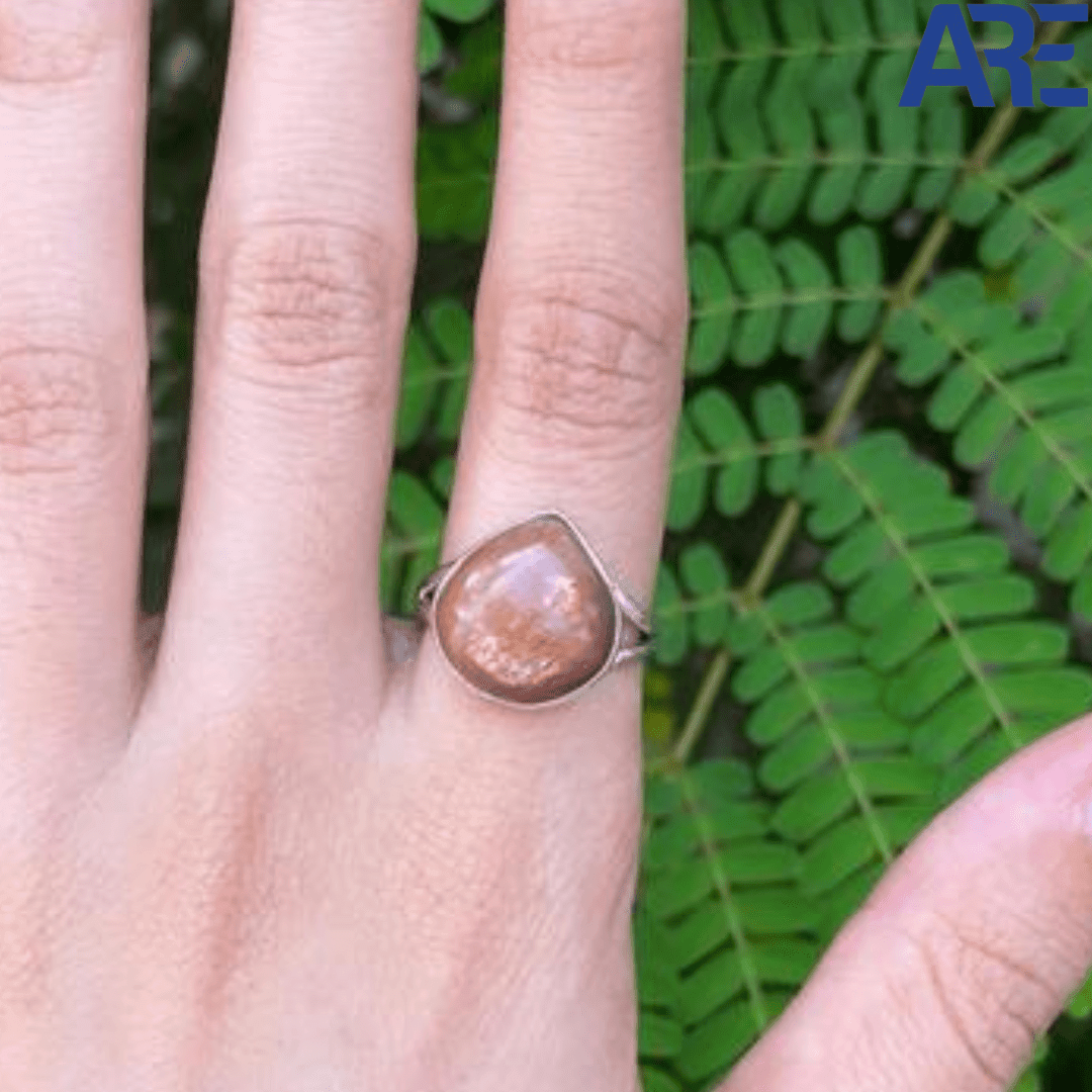 Sunstone Ring - AEORA ROCKS INDIA - Healing Crystals superstore