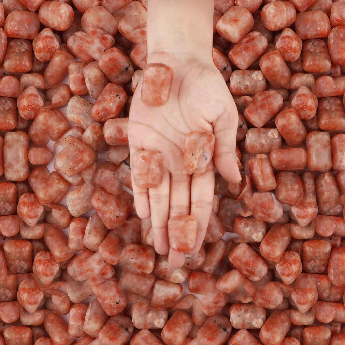 Sunstone Tumbled Stone in India - Aeora Rocks