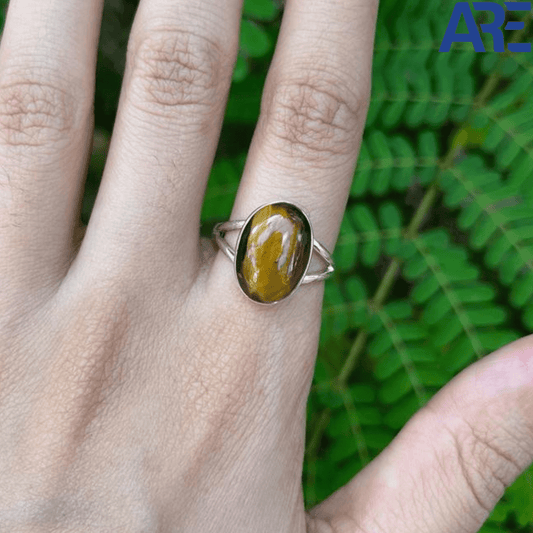 Tiger Eye Rings - AEORA ROCKS INDIA - Healing Crystals superstore