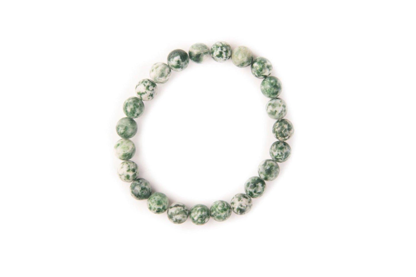 Tree Agate Bead Bracelet 8mm in India - Aeora Rocks - AEORA ROCKS INDIA - Healing Crystals superstore