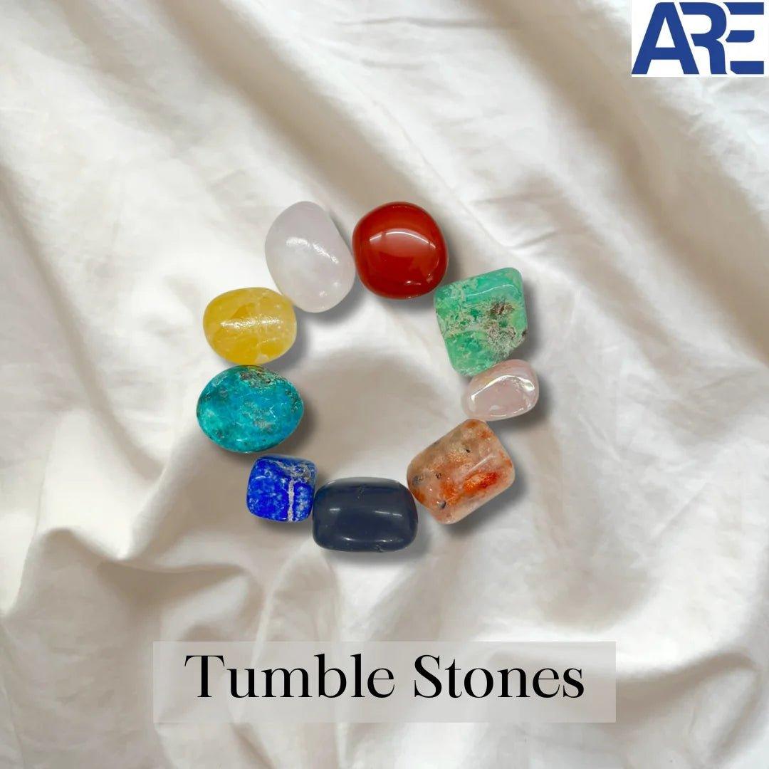 Tumble Stone Set 2 in India - Aeora Rocks - AEORA ROCKS INDIA - Healing Crystals superstore