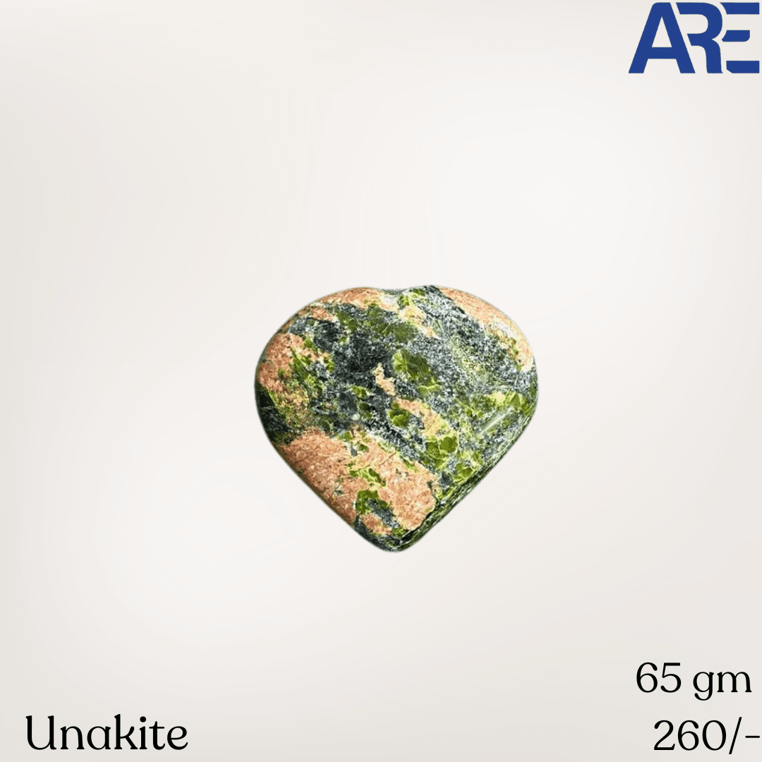 Unakite Heart - AEORA ROCKS INDIA - Healing Crystals superstore
