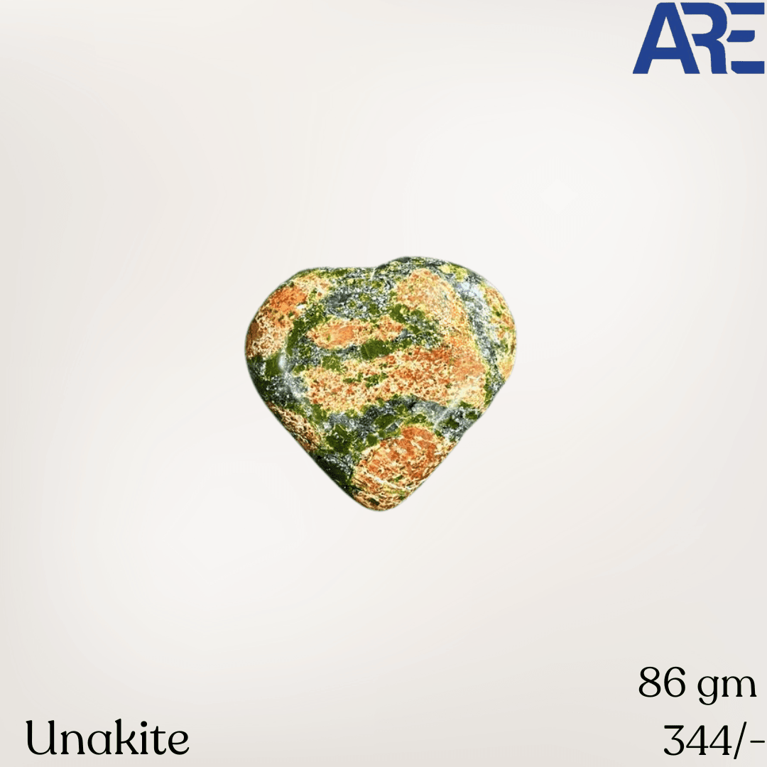 Unakite Heart - AEORA ROCKS INDIA - Healing Crystals superstore