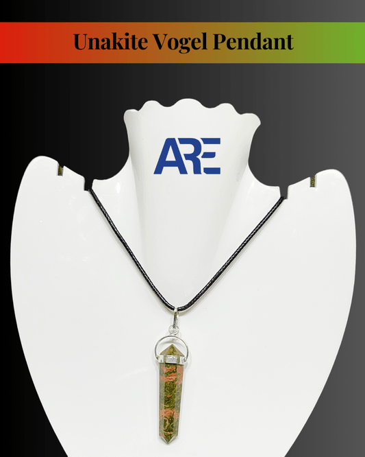 Unakite Vogel Pendant - AEORA ROCKS INDIA - Healing Crystals superstore