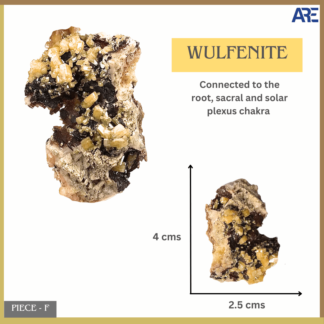 Wulfenite in India - Aeora Rocks - AEORA ROCKS INDIA - Healing Crystals superstore