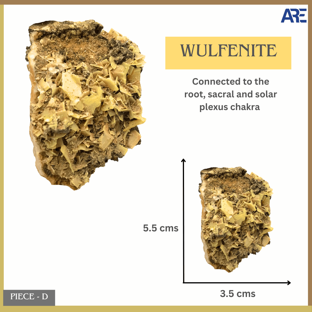 Wulfenite in India - Aeora Rocks - AEORA ROCKS INDIA - Healing Crystals superstore
