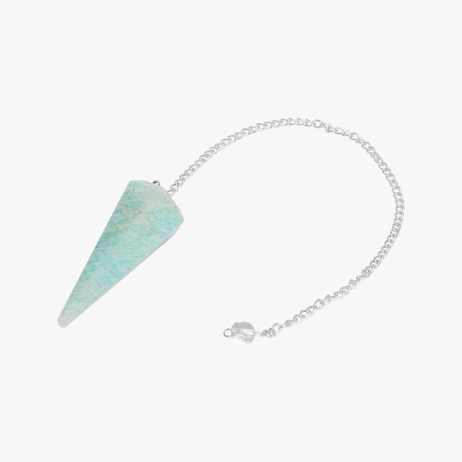 Amazonite Pendulum in India - Aeora Rocks - AEORA ROCKS INDIA - Healing Crystals superstore