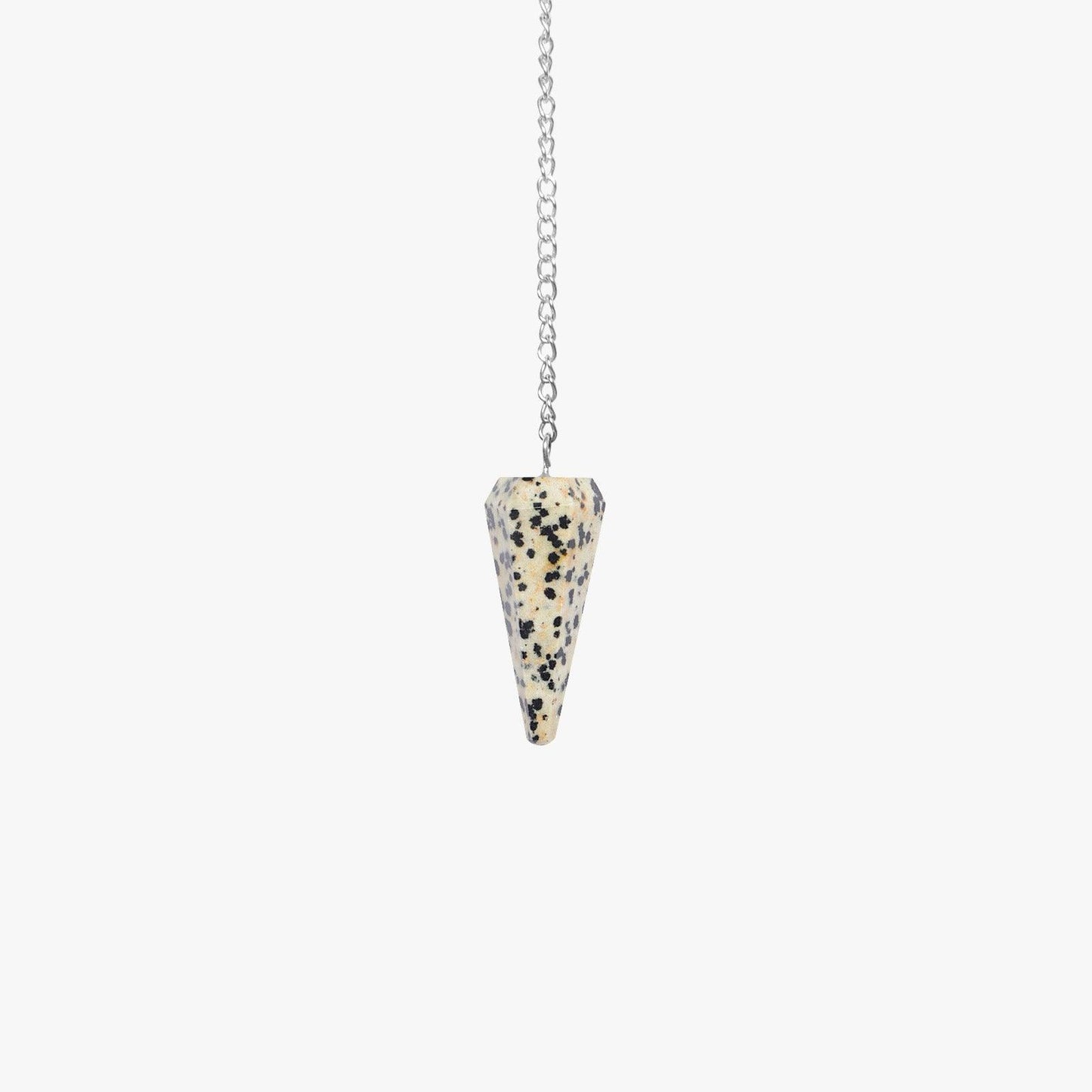 Dalmatian Jasper Pendulum - AEORA ROCKS INDIA - Healing Crystals superstore